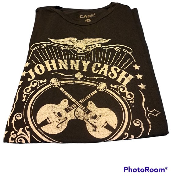 OFFICIAL JOHNNY CASH AMERICAN REBEL TEE - Picture 4 of 5